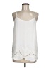 Ann Taylor LOFT Outlet White Tank Top Size M - photo 1