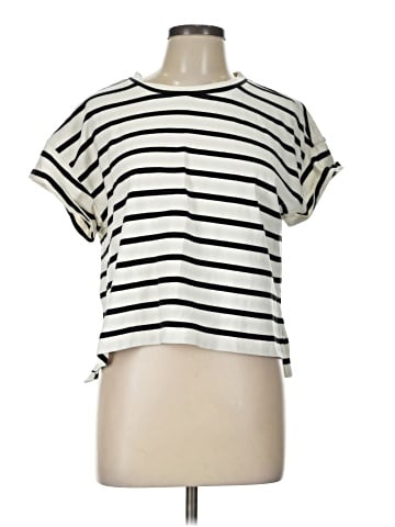 Ann Taylor Factory Short Sleeve T-Shirt (view 1)