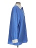 Commense Color Block Blue Long Sleeve Button-Down Shirt Size S - photo 4