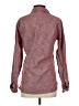 Express 100% Cotton Burgundy Long Sleeve Button-Down Shirt Size XS - photo 2