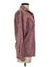 Express 100% Cotton Burgundy Long Sleeve Button-Down Shirt Size XS - photo 4