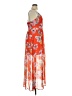 Candie's 100% Polyester Tropical Orange Cocktail Dress Size XL - photo 4