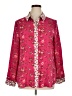 C. Wonder 100% Polyester Floral Pink Long Sleeve Blouse Size 14 - photo 1