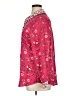 C. Wonder 100% Polyester Floral Pink Long Sleeve Blouse Size 14 - photo 5