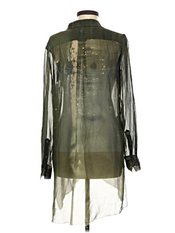 Go By Go Silk 3/4 Sleeve Silk Top (view 2)