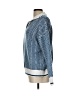 Unbranded Chevron-herringbone Blue Pullover Sweater Size L - photo 5