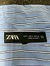 Zara Blue Long Sleeve Button-Down Shirt Size S - photo 7