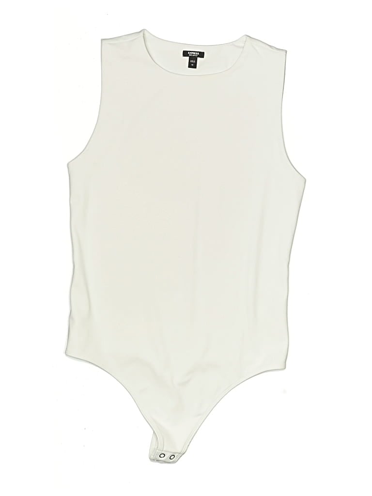 Pre-owned Express Bodysuit In Ivory