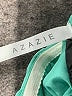 Azazie 100% Polyester Solid Teal Cocktail Dress Size L (estimated) - photo 7