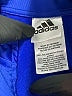 Adidas 100% Polyester Blue Track Jacket Size 5 - photo 3