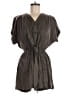 Assorted Brands 100% Rayon Solid Gray Romper Size M - photo 1