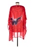 NHL 100% Polyester Red Poncho One size - photo 2