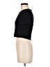 BCBGeneration Black Short Sleeve Top Size M - photo 5