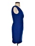 Express Solid Blue Cocktail Dress Size 2 - photo 4