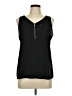 Fortune + Ivy Black Sleeveless Blouse Size L - photo 1