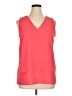 MICHAEL Michael Kors 100% Polyester Orange Sleeveless Blouse Size XL - photo 1