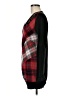 Derhy Plaid Red Pullover Sweater Size M - photo 5