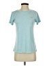 Under Armour 100% Polyester Teal Active T-Shirt Size S - photo 1