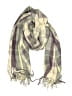 Roots Plaid Green Gray Scarf One size - photo 1