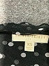 Thirty/Thirty Polka Dots Black 3/4 Sleeve Blouse Size XS - photo 7
