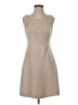 The Limited 100% Polyester Solid Tan Casual Dress Size 2 - photo 1