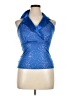 Shein Blue Sleeveless Blouse Size XL - photo 1