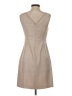 The Limited 100% Polyester Solid Tan Casual Dress Size 2 - photo 2