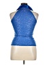 Shein Blue Sleeveless Blouse Size XL - photo 2