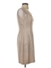The Limited 100% Polyester Solid Tan Casual Dress Size 2 - photo 4