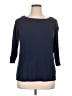 Unbranded Blue 3/4 Sleeve T-Shirt Size 1X - photo 1