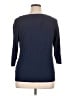 Unbranded Blue 3/4 Sleeve T-Shirt Size 1X - photo 2