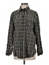 Zara Plaid Gray Long Sleeve Button-Down Shirt Size S - photo 1