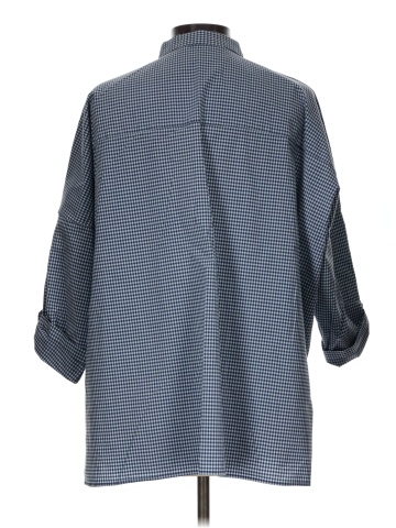 Zara 3/4 Sleeve Button-Down Shirt (view 2)