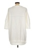 Unbranded Ivory Short Sleeve Henley Size L - photo 2