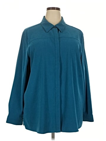 Sag Harbor Long Sleeve Blouse (view 1)