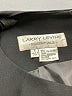 Larry Levine 100% Polyester Solid Black Cocktail Dress Size 12 - photo 7