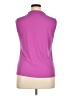 Calvin Klein 100% Polyester Purple Sleeveless Top Size XL - photo 2