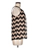 BCX 100% Polyester Brown Sleeveless Blouse Size M - photo 4