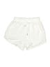 Shein 100% Polyester Solid Ivory White Athletic Shorts Size XS - photo 1