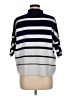 Maeve Stripes Silver Poncho Size M - photo 2