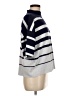 Maeve Stripes Silver Poncho Size M - photo 4