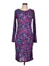 Lularoe Paisley Purple Casual Dress Size L - photo 1