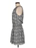 Joie 100% Polyester Paisley Gray Casual Dress Size M - photo 5