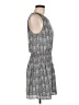 Joie 100% Polyester Paisley Gray Casual Dress Size M - photo 4