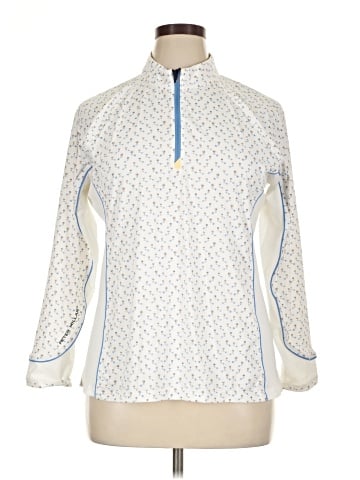 PETER MILLAR Long Sleeve Blouse (view 1)
