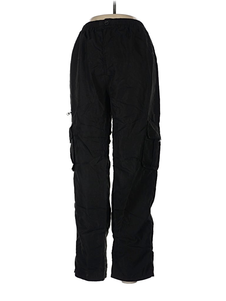 Pre-owned Unbranded Cargo Pants In Black