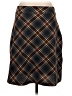 Le Lis 100% Polyester Argyle Brown Casual Skirt Size S - photo 2