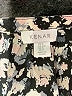 Kenar 100% Polyester Floral Ivory 3/4 Sleeve Blouse Size S - photo 7