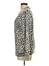 Loveappella Animal Print Gray Pullover Sweater Size L - photo 5