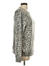 Loveappella Animal Print Gray Pullover Sweater Size L - photo 4